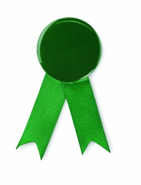 Logo trade promotional products image of: Ribbon style badge pin