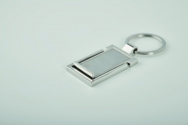 Logo trade promotional items image of: Metal key ring phone stand Seinajoki