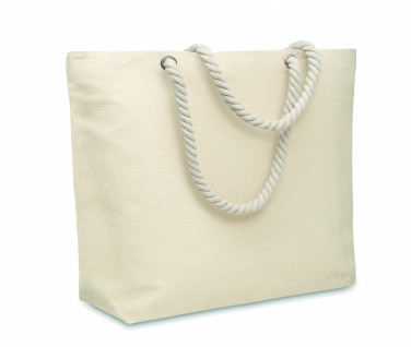 Logotrade promotional giveaway image of: Cord handle beach bag 220gr/m²