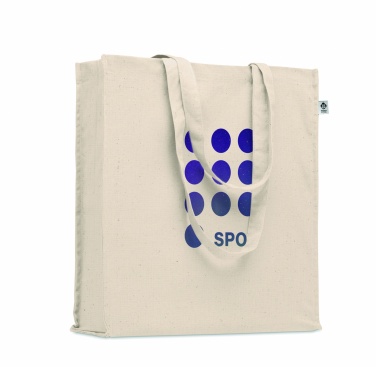 Logo trade promotional gifts image of: Organic cotton shopping bag