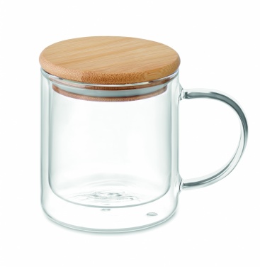 Logotrade promotional item image of: Double wall borosilicate mug