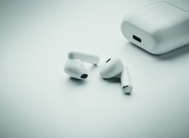 Logotrade promotional product picture of: TWS earbuds with charging base