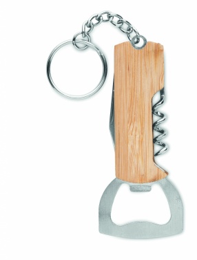 Logotrade promotional item picture of: 3 in 1 bamboo pocket tool