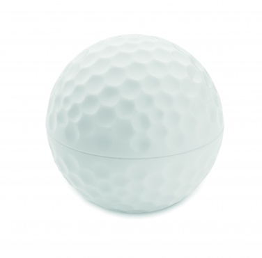 Logotrade promotional giveaway image of: Lip balm in golf ball shape