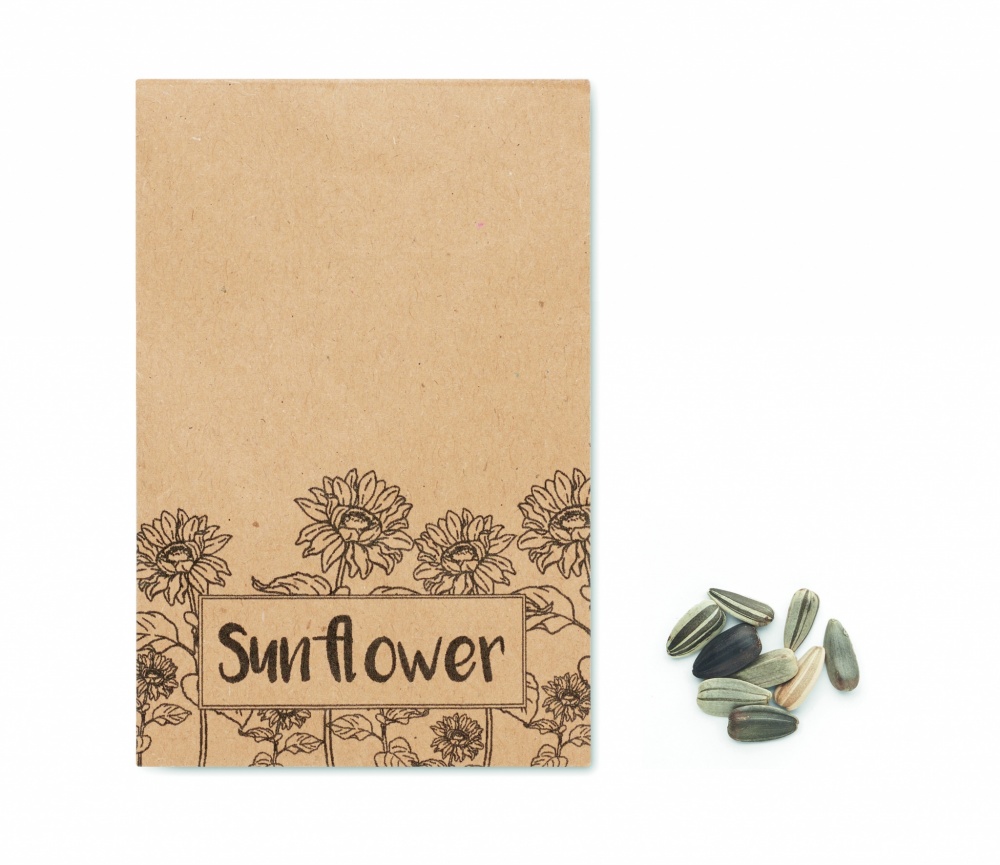 Logo trade advertising product photo of: Sunflower seeds in envelope