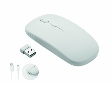 Logo trade promotional items picture of: Rechargeable wireless mouse