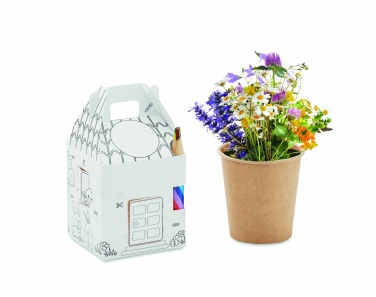 Logotrade advertising products photo of: House shaped seeds grow set