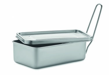 Logotrade promotional giveaway picture of: Stainless steel lunch box