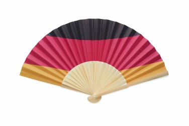 Logo trade promotional item photo of: Manual fan flag design