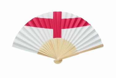Logotrade promotional giveaway image of: Manual fan flag design