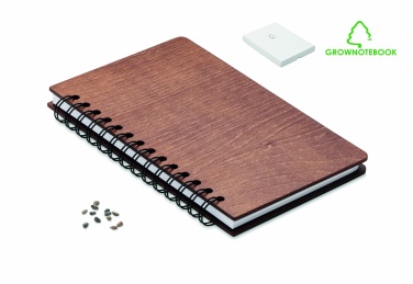 Logotrade promotional merchandise image of: A5 Birch tree GROWBOOK™