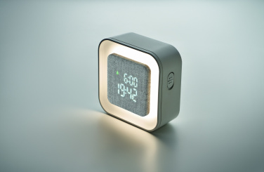 Logotrade promotional giveaway image of: Recycled ABS/RPET alarm clock Stuttgart