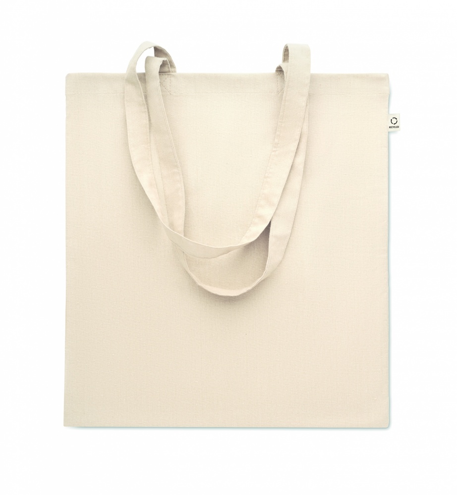 Logotrade promotional item picture of: Recycled cotton shopping bag