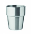 Double wall tumbler 250 ml, Matt Silver