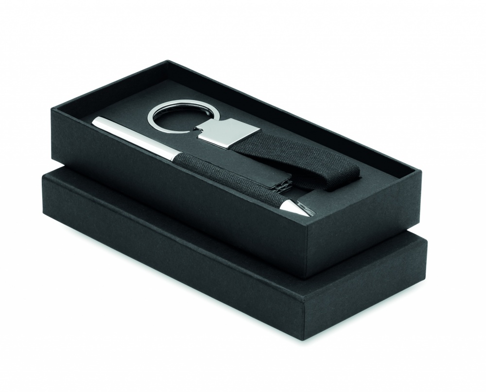 Logo trade promotional merchandise image of: 2 piece gift set in box