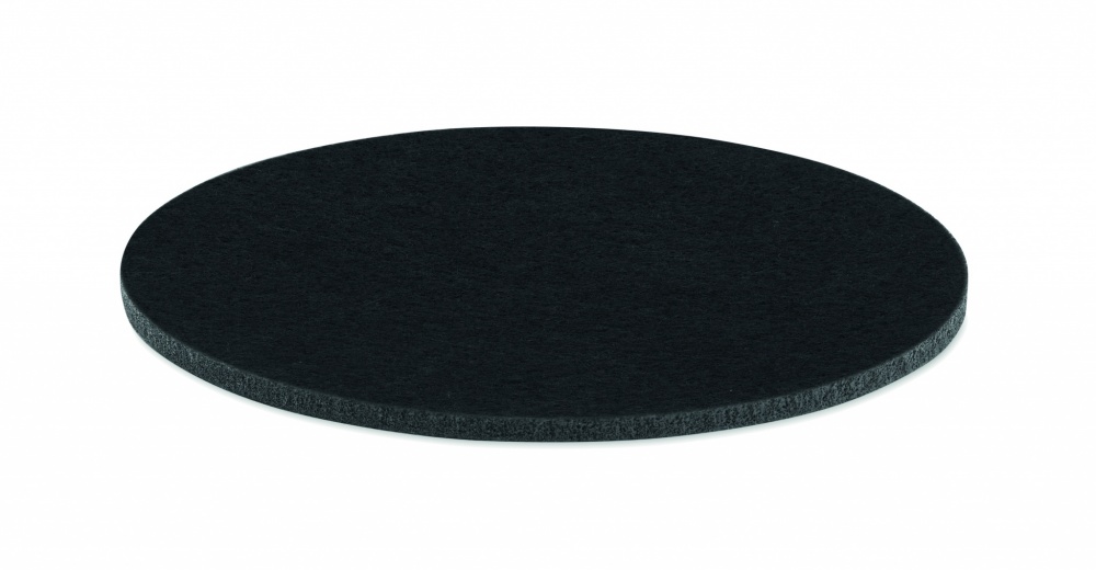 Logotrade promotional giveaway picture of: Round coaster in RPET felt