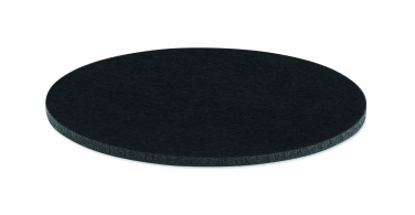 Logotrade advertising product picture of: Round coaster in RPET felt