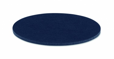 Logo trade promotional gift photo of: Round coaster in RPET felt