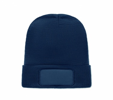 Logo trade promotional items picture of: Unisex beanie RPET polyester