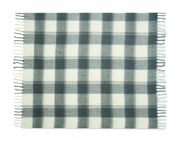 Logo trade corporate gift photo of: Chequered mohair blanket