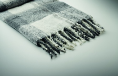 Logotrade promotional product picture of: Chequered mohair blanket