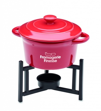 Logotrade promotional merchandise photo of: Ceramic fondue set 300 ml