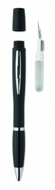 Logotrade promotional item picture of: Pen with TWS cleaning set