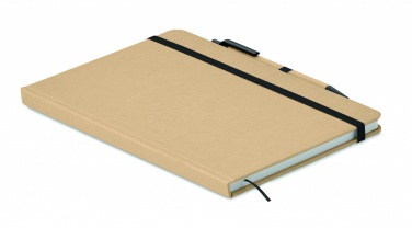 Logotrade promotional product picture of: Caratil A5 notebook in recycled carton