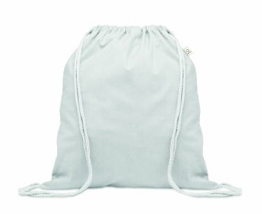 Logo trade promotional merchandise image of: Recycled 140 gr/m² cotton bag