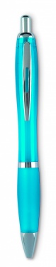 Logo trade promotional giveaways picture of: Riocolor Ball pen in blue ink