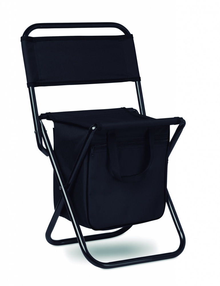 Logo trade promotional giveaway photo of: Foldable 600D chair/cooler