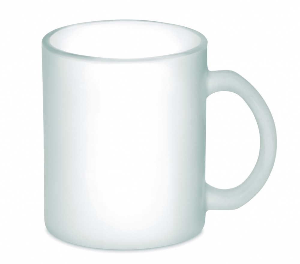 Logo trade promotional gifts image of: Glass sublimation mug 300ml