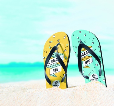 Logo trade promotional products picture of: Sublimation beach slippers