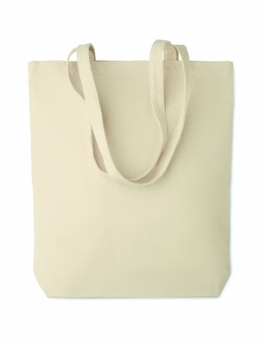 Logo trade promotional giveaway photo of: Canvas shopping bag 270 gr/m²