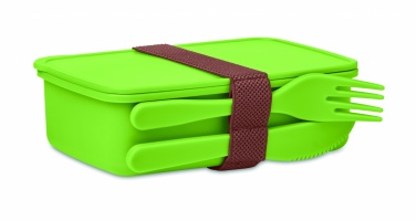 Logo trade business gift photo of: Lunch box with cutlery