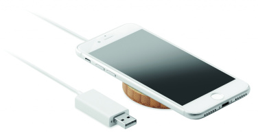 Logo trade promotional giveaways picture of: Magnetic Wireless charger 10W