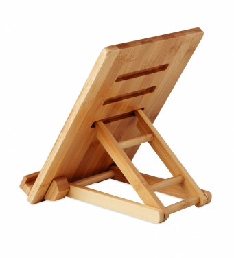 Logotrade promotional items photo of: Bamboo tablet stand TUANUI