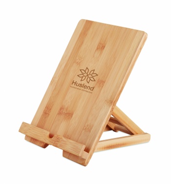 Logo trade promotional products picture of: Bamboo tablet stand TUANUI