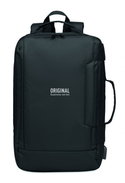Logo trade corporate gifts picture of: Laptop backpack in 300D RPET