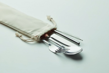 Logotrade promotional giveaway image of: Cutlery set stainless steel
