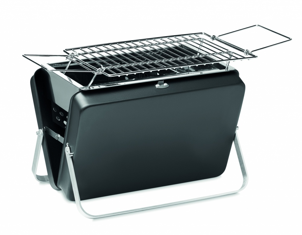 Logo trade promotional giveaways image of: Portable barbecue and stand