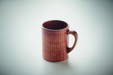 Logo trade promotional product photo of: Oak wooden mug 280 ml