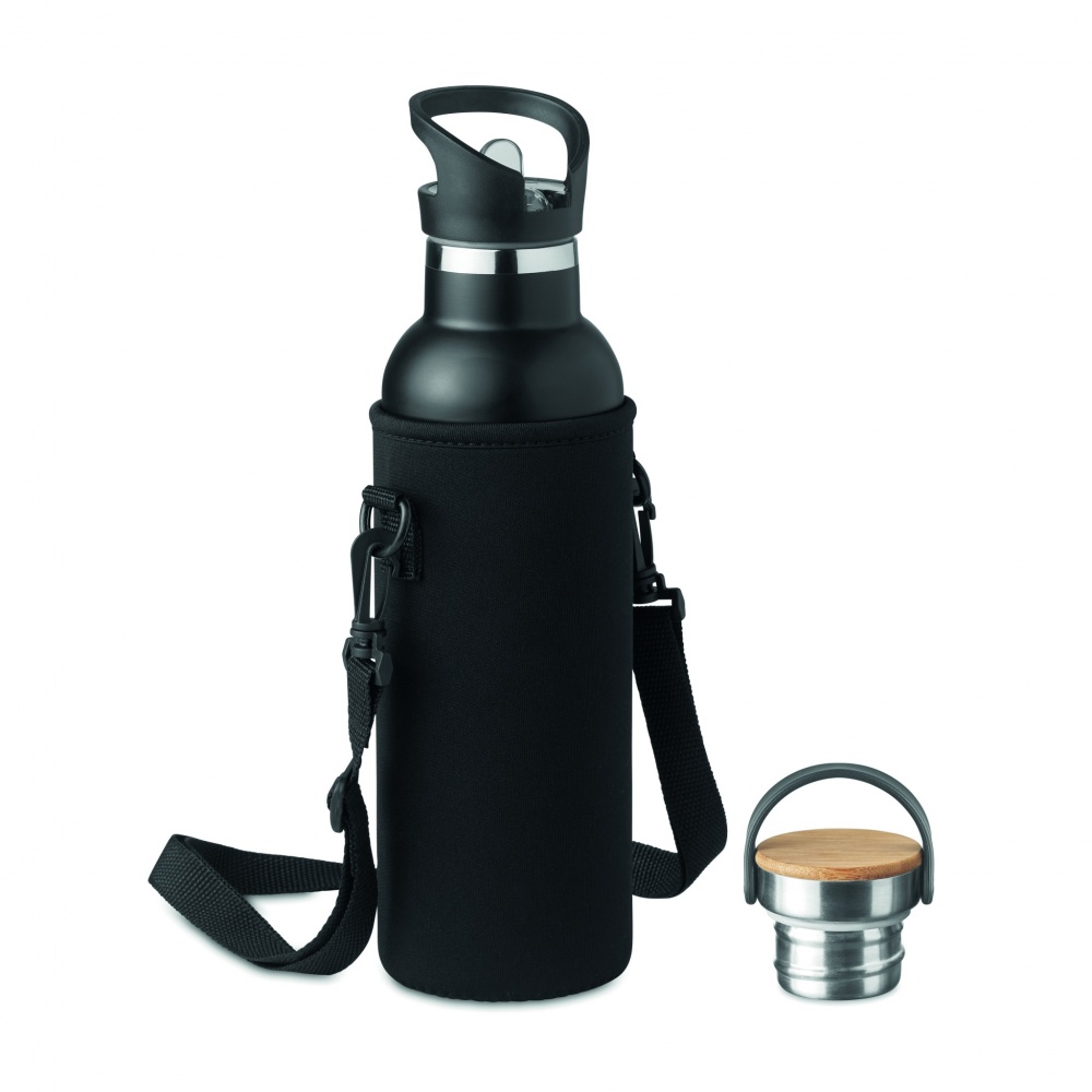 Logo trade advertising products image of: Double wall flask 700ml