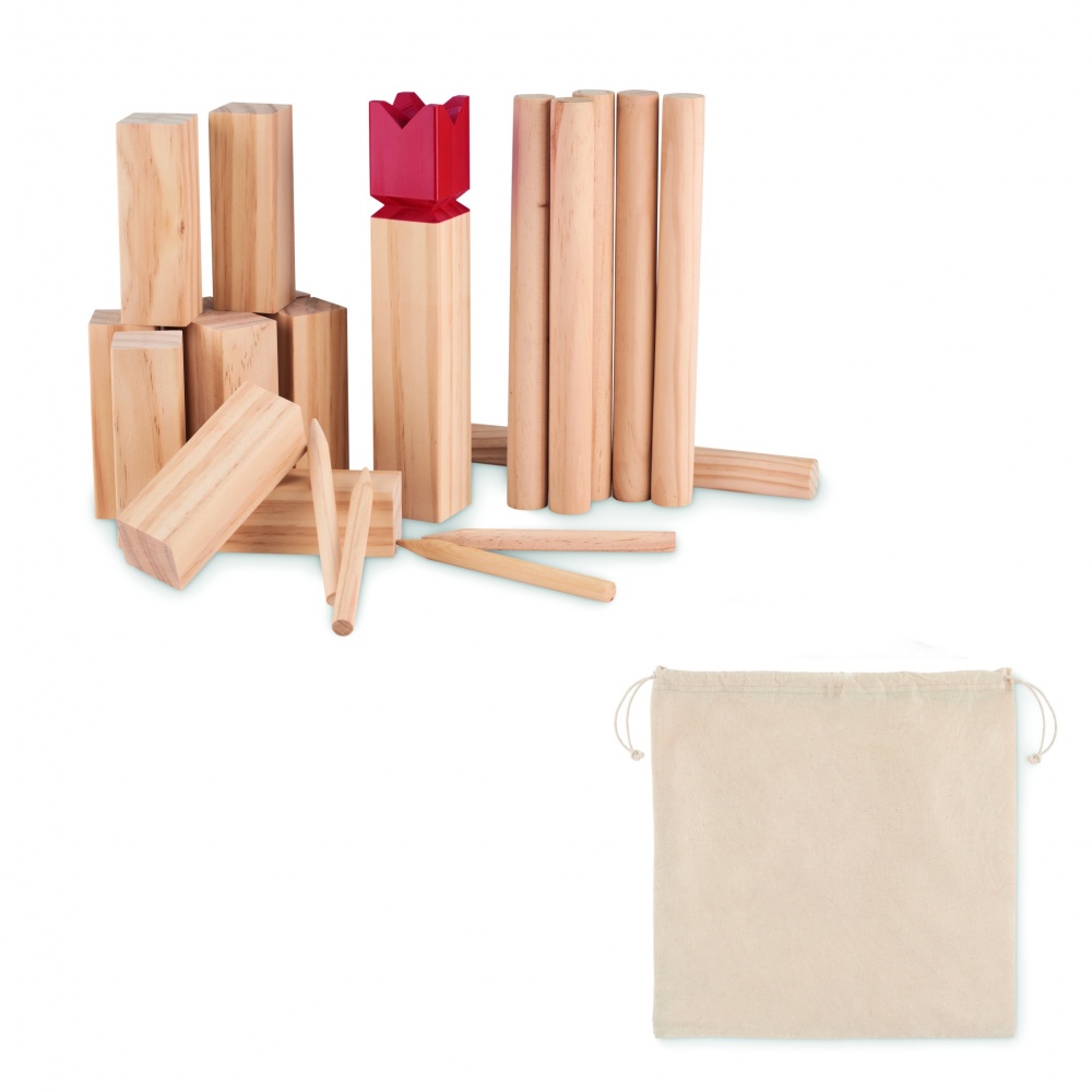 Logotrade promotional merchandise image of: Pinewood outdoor throwing game