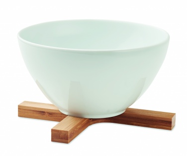 Logo trade promotional items image of: Bamboo foldable pot stand