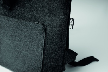 Logotrade promotional products photo of: RPET felt backpack