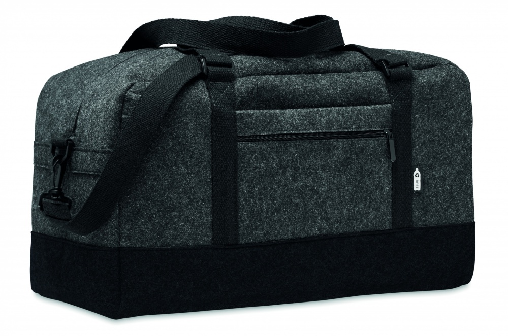 Logo trade promotional product photo of: RPET felt weekend bag