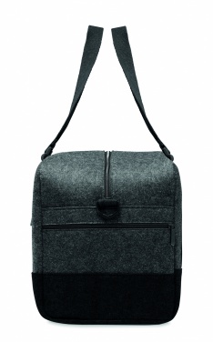 Logo trade promotional giveaway photo of: RPET felt weekend bag