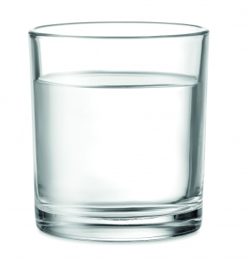 Logo trade promotional items image of: Short drink glass 300ml