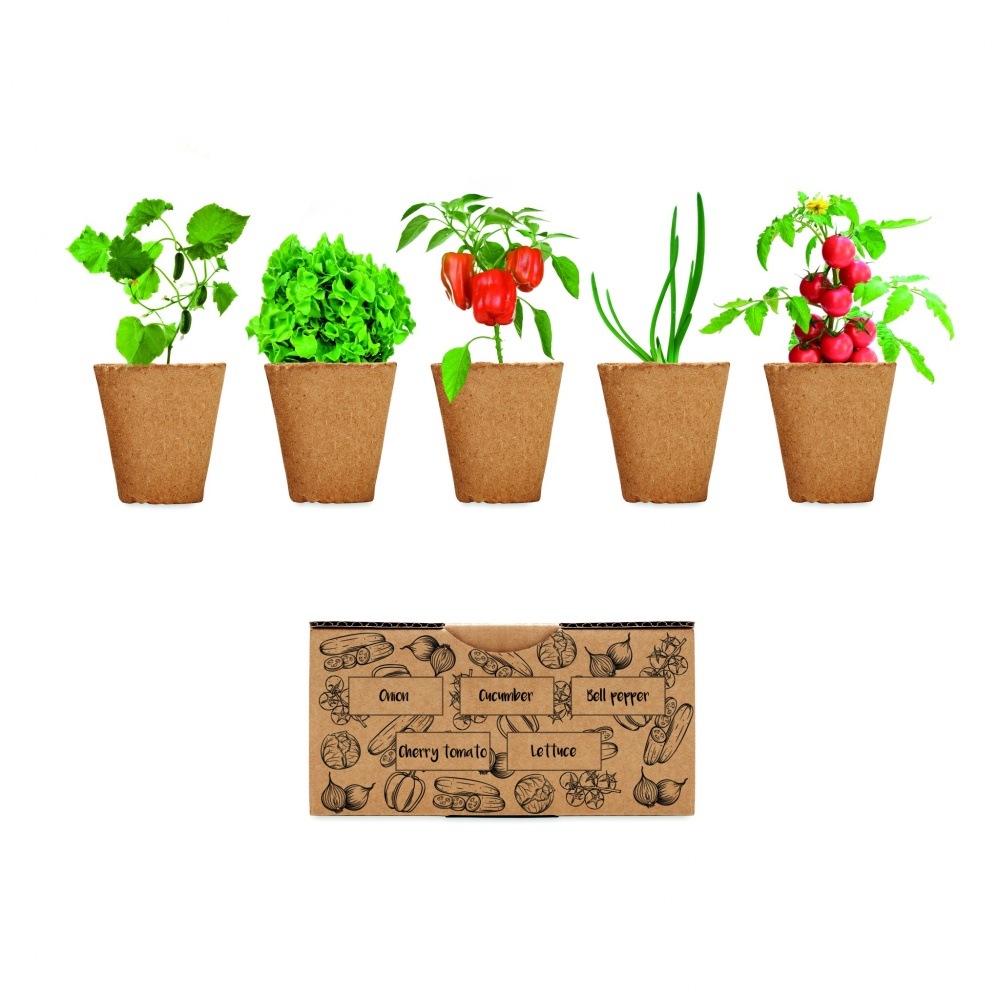 Logo trade promotional items image of: Salad growing kit